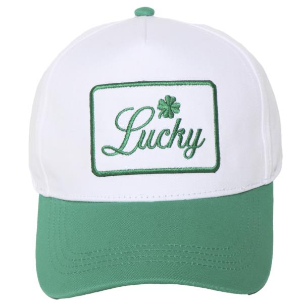 LUCKY PATCH TWO TONE BASEBALL CAP