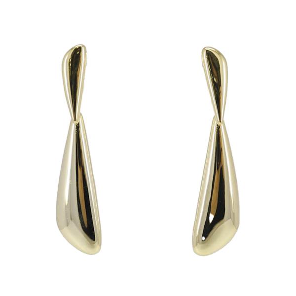 METAL TEARDROP DANGLE EARRING