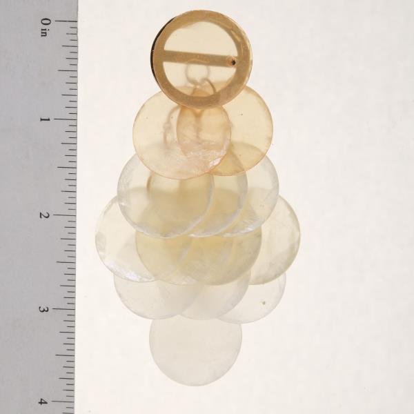 WIDE COLOR ROUND EARRING