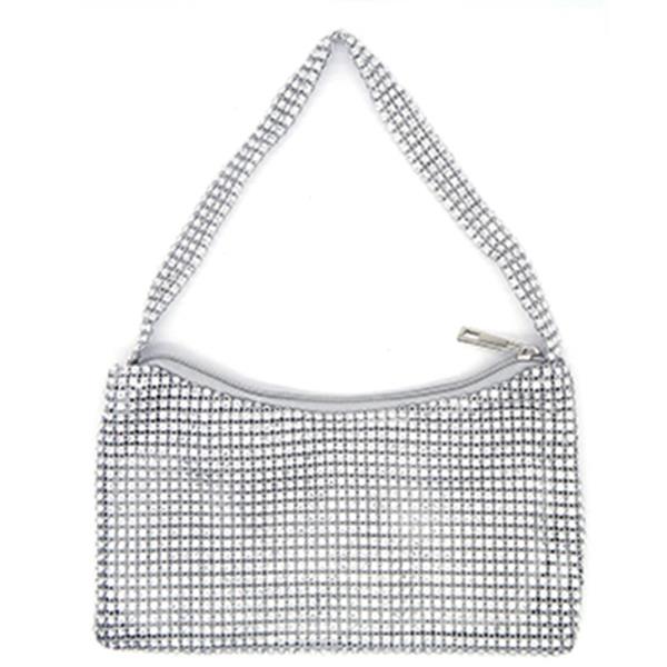 RHINESTONE MINI SHOUDER BAG