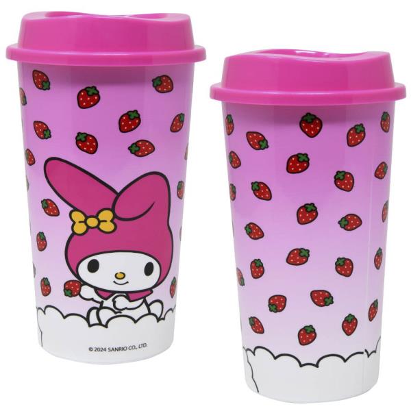 MY MELODY PP CUP WITH LID 20 OZ