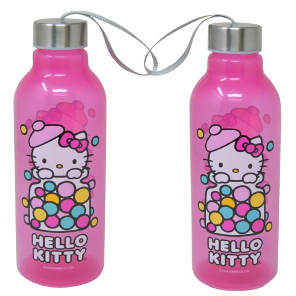 HELLO KITTY PP TRANSPARENT WATER BOTTLE