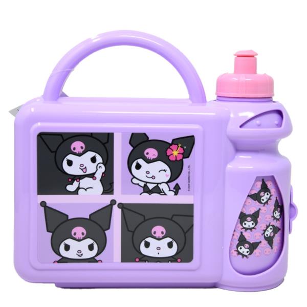 HELLO KITTY KUROMI PP COMBO LUNCH BOX