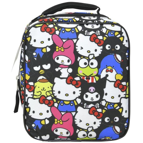 HELLO KITTY AND FRIENDS ALL OVER PRINT RECTANGLE LUNCH BAG