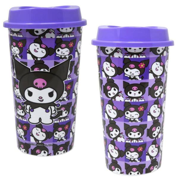 KUROMI PP CUP WITH LID 20 OZ