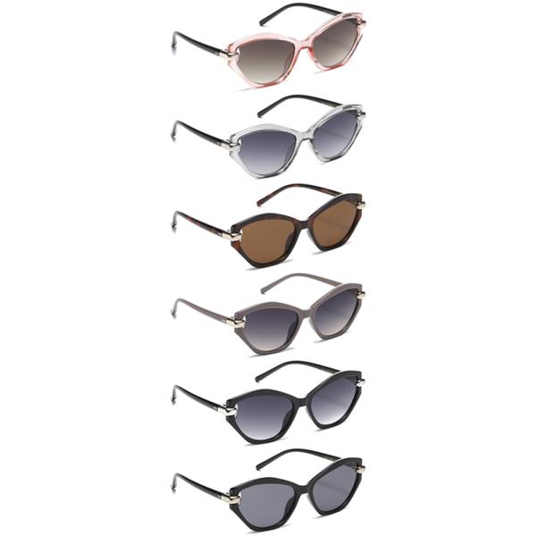 MODERN ROUNDED SUNGLASSES 1DZ