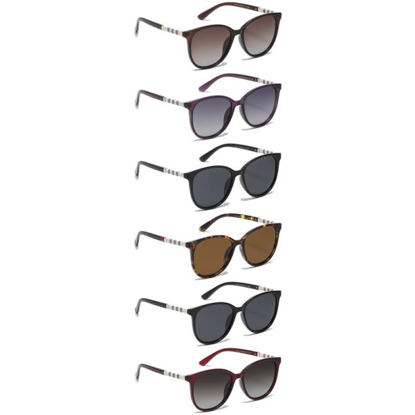 STYLISH ROUNDED SUNGLASSES 1DZ