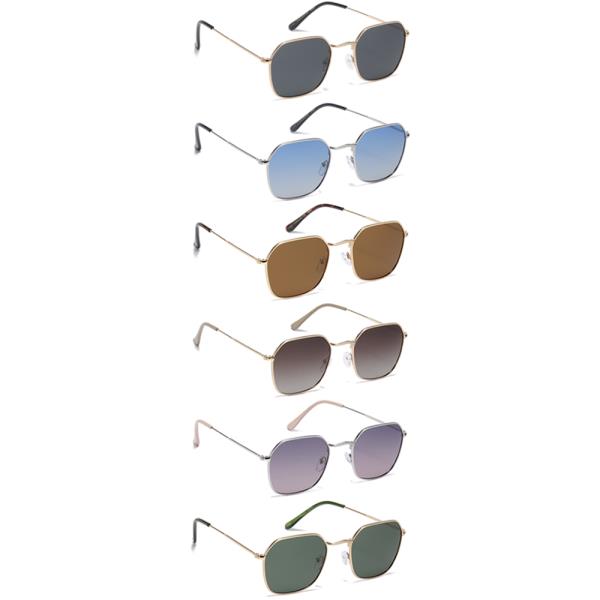 ROUND SQUARED SUNGLASSES 1DZ