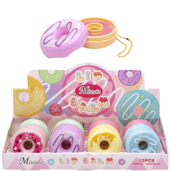 DONUTS LIP BALM (12 UNITS)