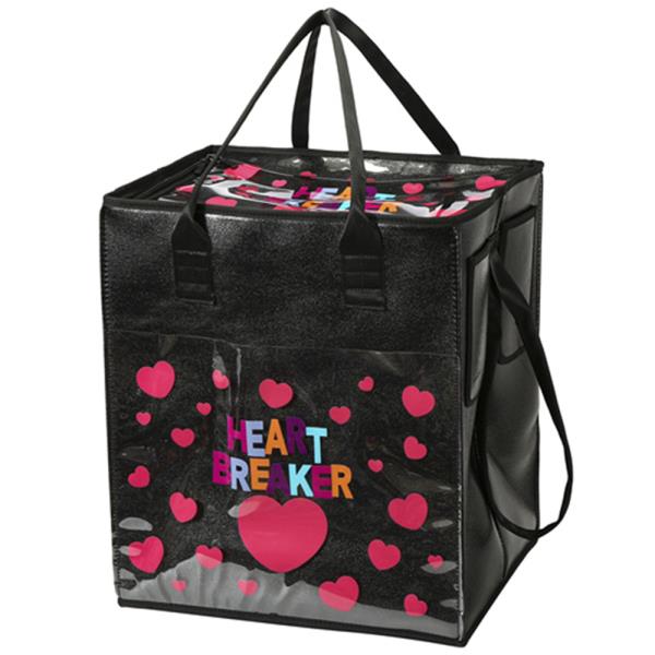 ROLLING HEART BREAKER THEMED SHOPPING BAG