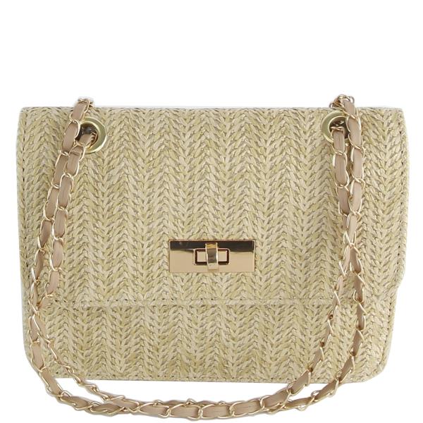 (ONLINE ONLY) Woven chic crossbody bag