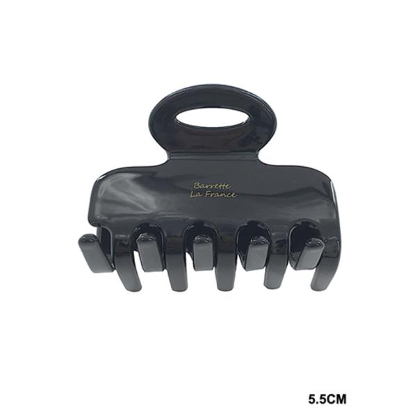 ACRYLIC HANDLE GRIP HAIR CLAW JAW CLIP