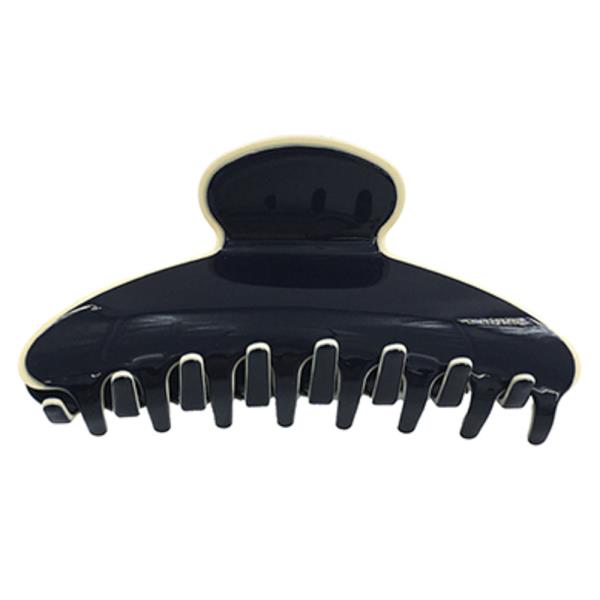ACRYLIC STRUCTURED BOLD EDGE DESIGN HAIR CLAW JAW CLIP
