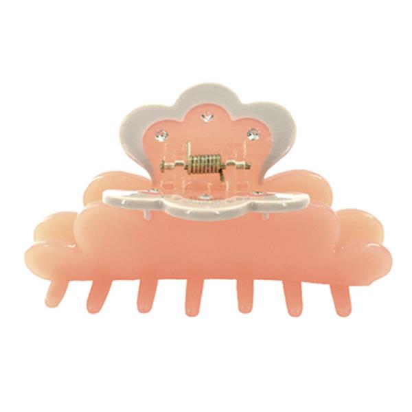 ACRYLIC CLOUD SHAPE EMBELLISHED HAIR CLAW JAW CLIP