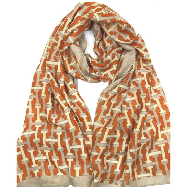 MULTI PATTERN LIGHTWEIGHT OBLONG SCARF