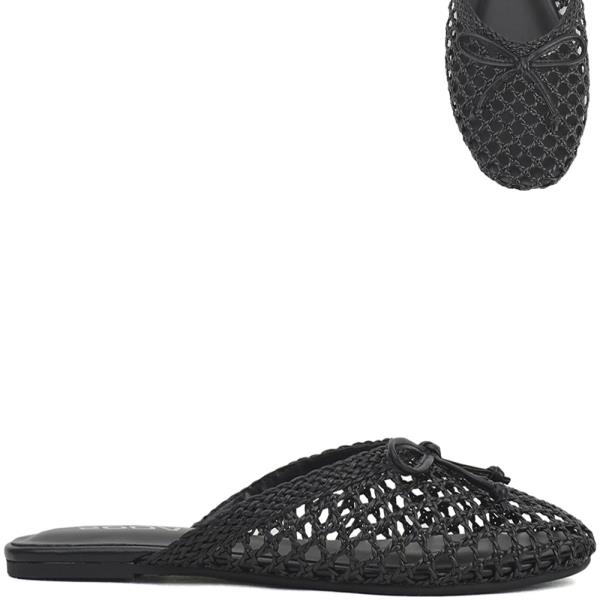 WOVEN SLIDE MULE 12 PAIRS