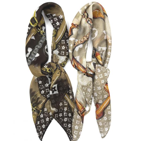FLOWER LIGHTWEIGHT OBLONG SCARF