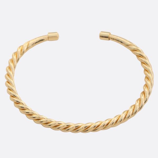 SODAJO TWISTED LINK OPEN CUFF BRACELET