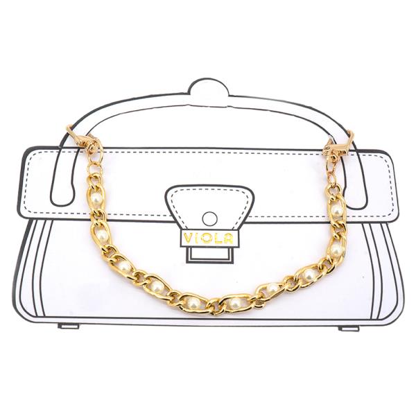 PEARL LINK BAG CHAIN