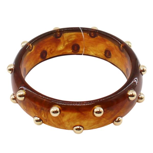 BALL STUDDED BANGLE BRACELET