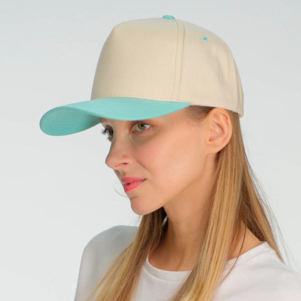CC TWO TONE CANVAS TRUCKER CAP