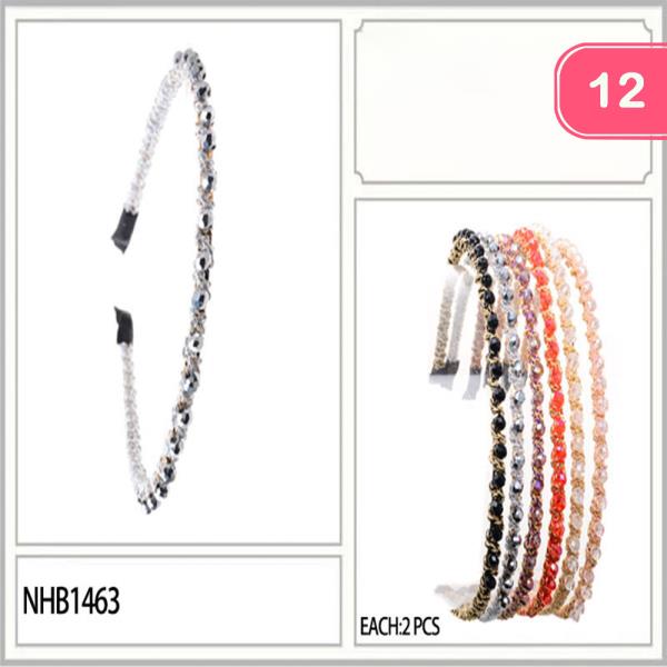 BEAD HEADBAND (12 UNITS)