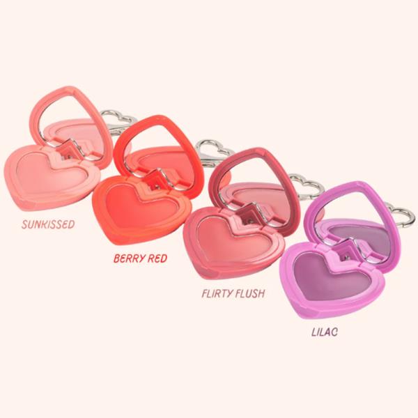 KARA BEAUTY GLOW ON THE GO BLUSH CREAM KEYCHAIN