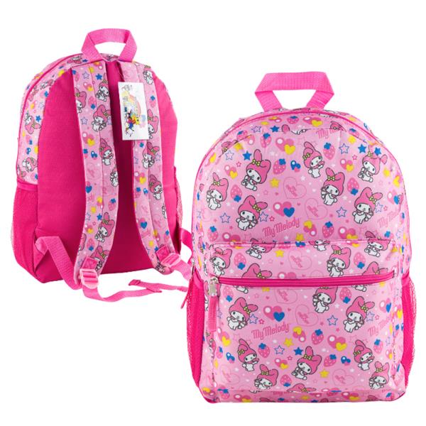 SANRIO MY MELODY ALL OVER PRINT PINK BACKPACK