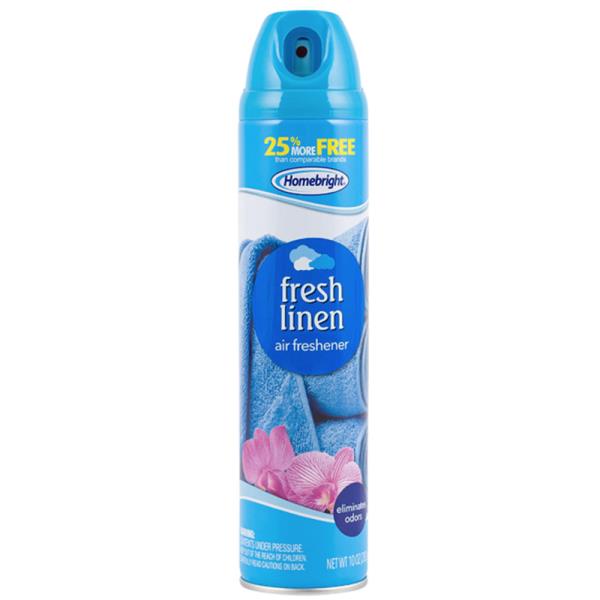 HOMEBRIGHT FRESH LINEN AIR FRESHENER