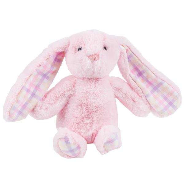 GINGHAM BUNNY PINK PLUSH