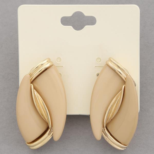 ORGANIC SHAPE EARRING