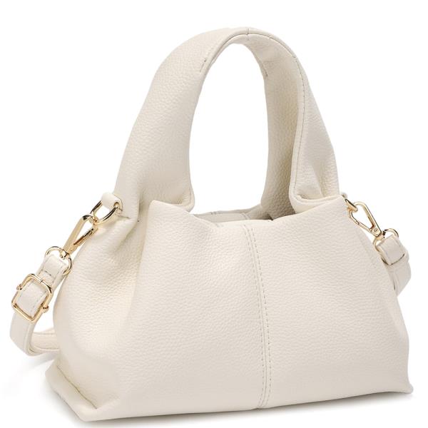 SMOOTH CHIC HANDLE SATCHEL