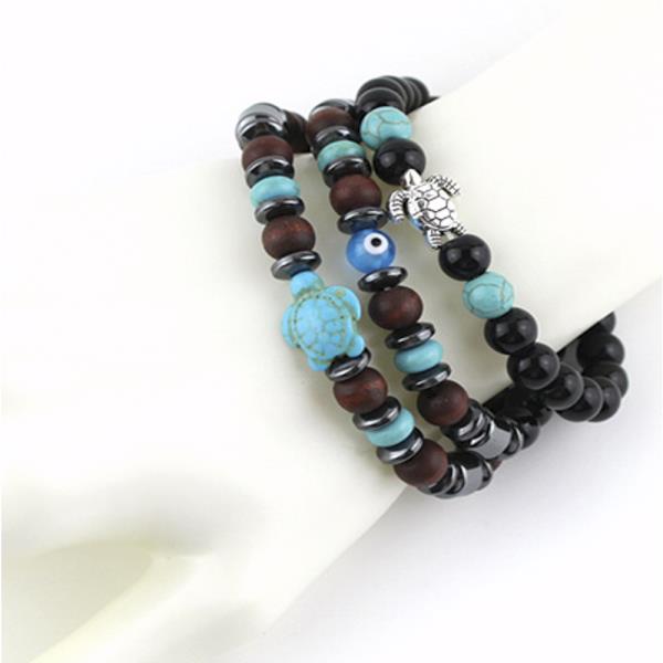 BEAD BRACELET SET(12 UNITS)