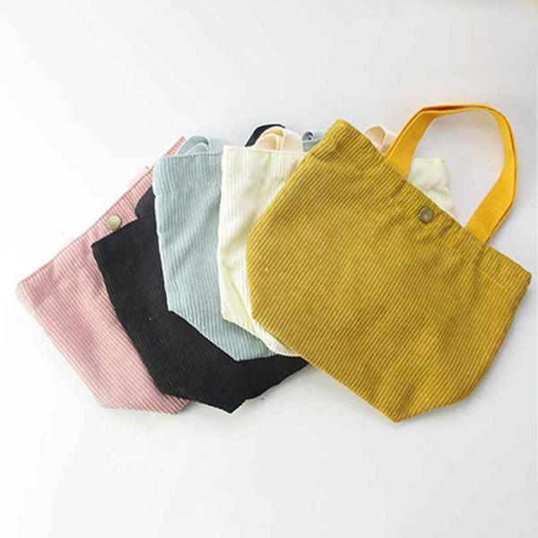 CORDUROY MINI TOTE BAG 1 PC