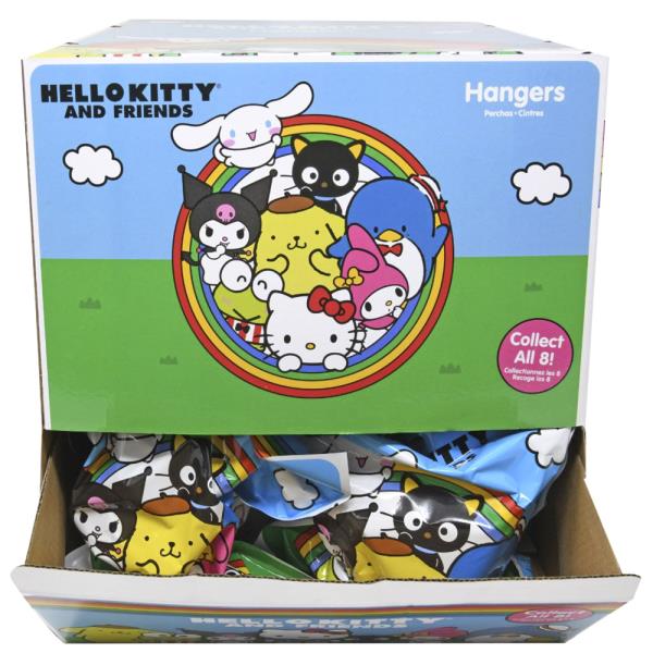 HELLO KITTY AND FRIENDS FIGURE MYSTERY HANGERS