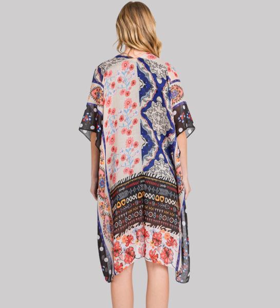 (ONLINE ONLY) BOHO FLOWER PRINT KIMONO