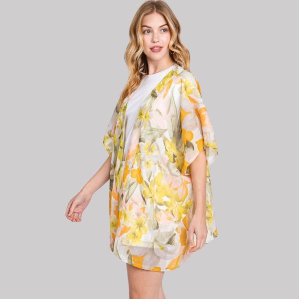 (ONLINE ONLY) FLORAL PRINT COVER-UP