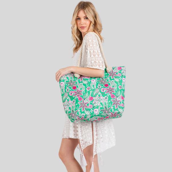 (ONLINE ONLY) FLOWER TOTE BAG