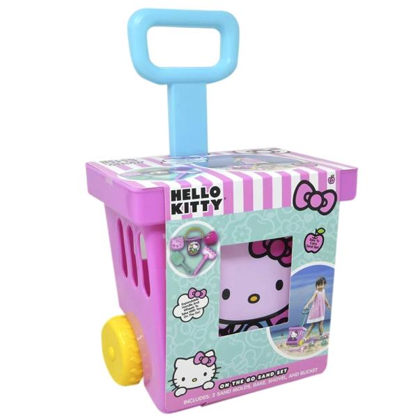 HELLO KITTY SAND CART WITH WHEELS