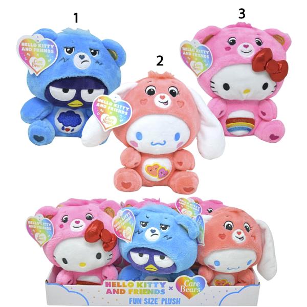 HELLO KITTY AND FRIENDS CARE BEAR PLUSH