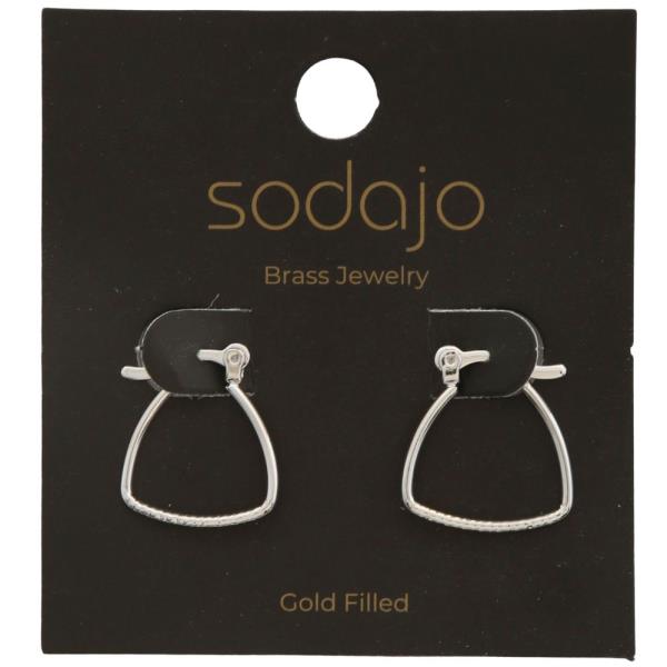 SODAJO GOLD FILLED EARRING