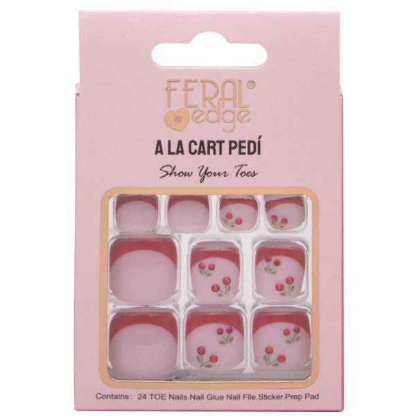 FERAL EDGE A LA CART PEDI SHOW YOUR TOES NAIL DECORATION SET