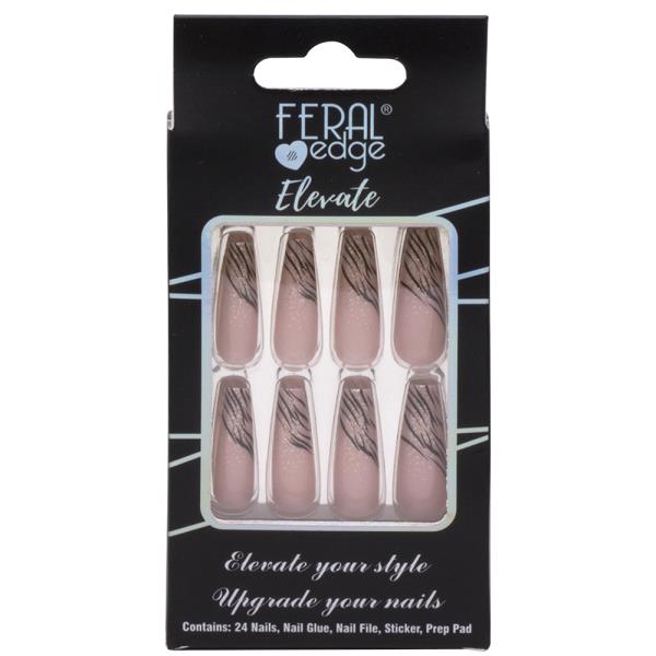 FERAL EDGE DESIGN NAIL DECORATION SET