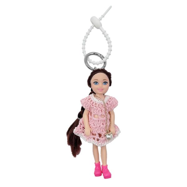 DOLL BAG CHARM KEYCHAIN