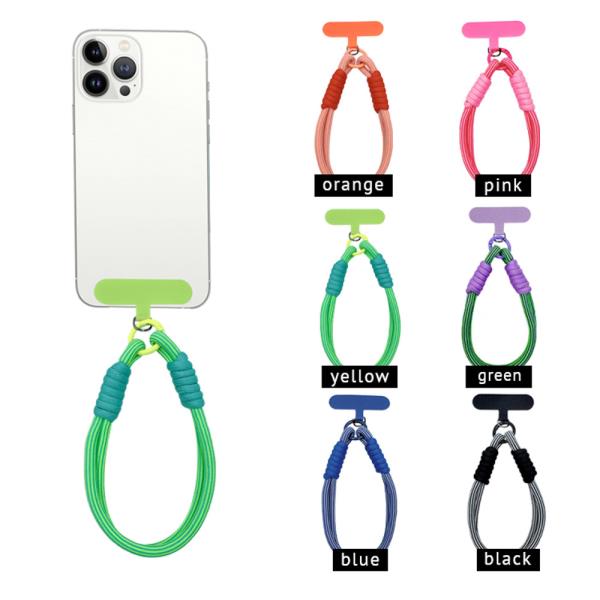 ROPE BAG CHARM KEYCHAIN PHONE HOLDER