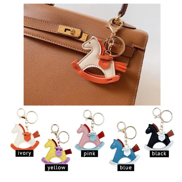 HORSE BAG CHARM KEYCHAIN