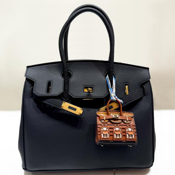 PRINT BAG CHARM KEYCHAIN
