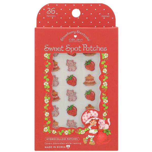 CELAVI STRAWBERRY SHORTCAKE 36PC ACNE PATCH