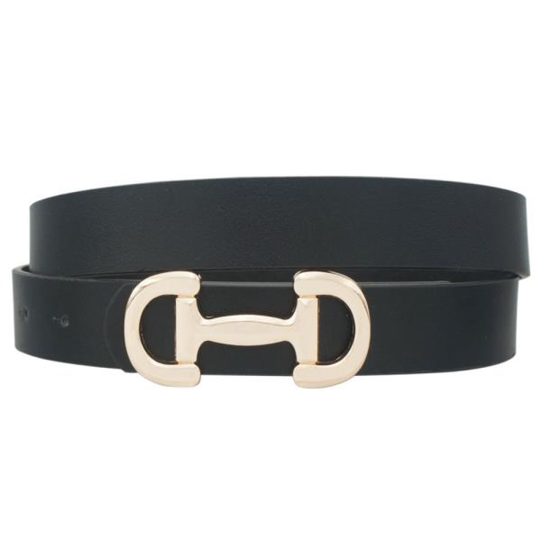 MODERN HORSE BIT BUCKLE BELT