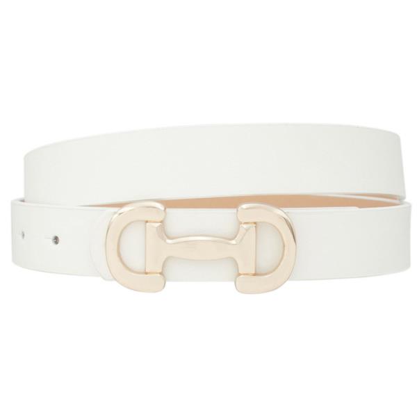 MODERN HORSE BIT BUCKLE BELT